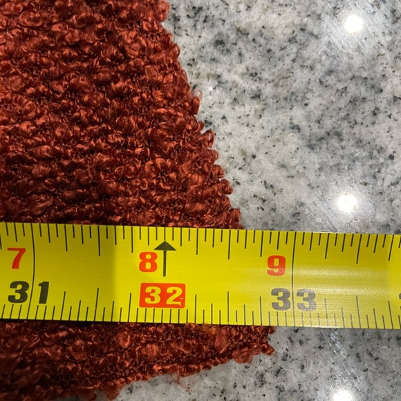 bluehaven | knit trapeze shirt | large | rust and multi-color - Picture 9 of 13